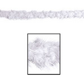 Halloween Fancy Feather Boa 40 Grams in White - 6'